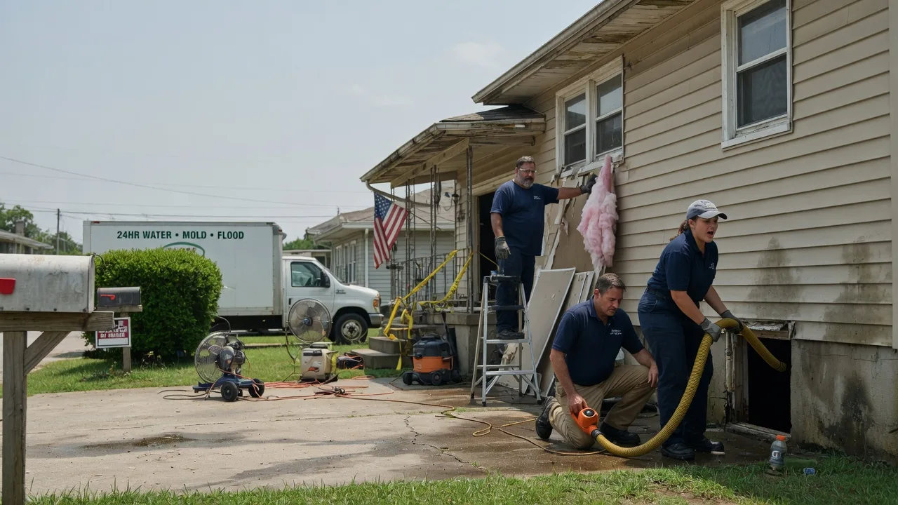 Water Damage Repair in Erwinna, PA near me